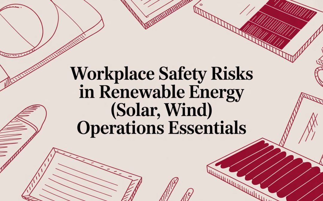 Workplace Safety Risks in Renewable Energy (Solar, Wind): A Complete Guide