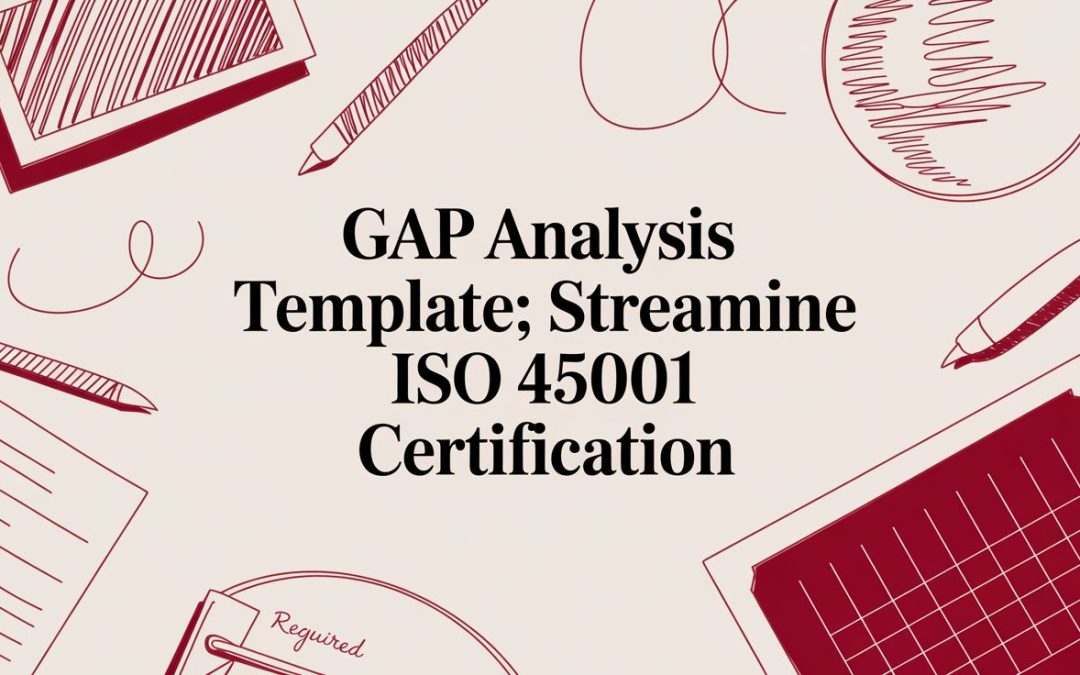 Gap Analysis Template: Streamline Your ISO 45001 Certification
